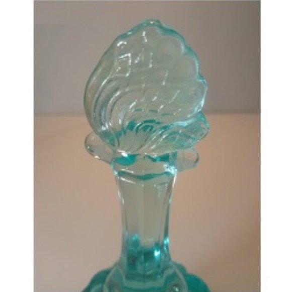 Fenton Teal Blue Butterlfly Drape Bell - Vintage 1990s - Beautiful condition - Picture 6 of 8